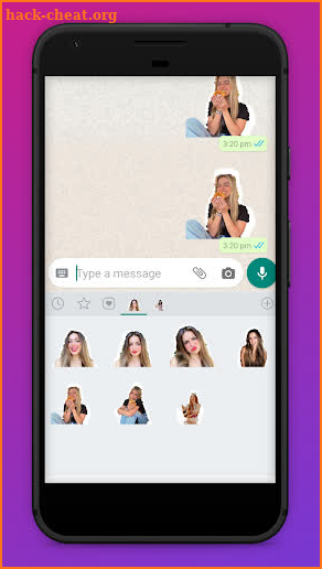 Addison Rae Stickers for Whatsapp screenshot