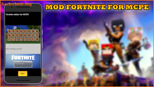 Addon Fortnite for MCPE screenshot