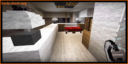 Addon Furniture Mod Pixel Map House Block screenshot