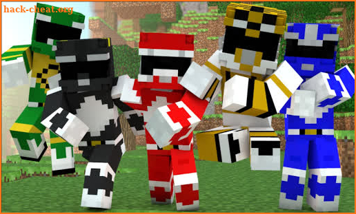 Addon Power Rangers for Minecraft PE screenshot