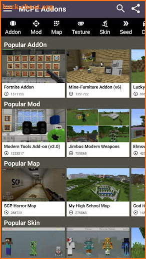 Addons For Minecraft - MCPE Lucky Blocks screenshot