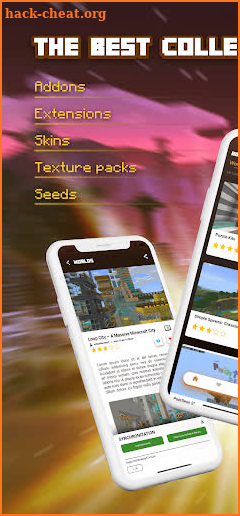 Addons: Minecraft mods, mcpe addons, maps, skins screenshot