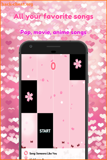 Adele  Piano Tiles Pink 2019 Music & Magic Tiles screenshot