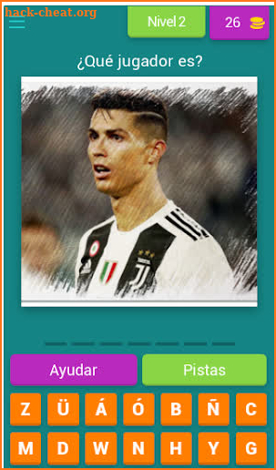 Adivina el jugador de Fútbol screenshot