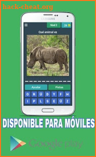 Adivina el nombre del animal screenshot