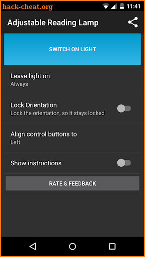 Adjustable Reading Light screenshot