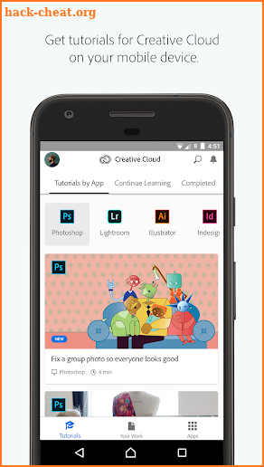 Adobe Creative Cloud screenshot