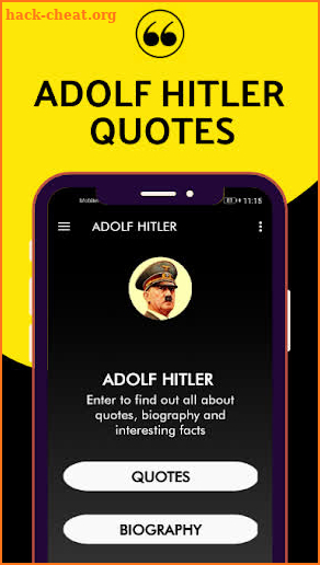 Adolf Hitler Quotes - Biography and Facts screenshot