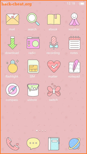 Adorable Beautiful UI Icon Pack screenshot