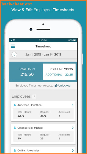 ADP Workforce Now On the Go screenshot