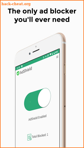 AdShield - Ad blocker, No more ads & tracking screenshot