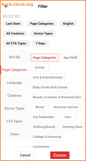 AdSpy - Facebook Ads Creatives and Ads Library screenshot