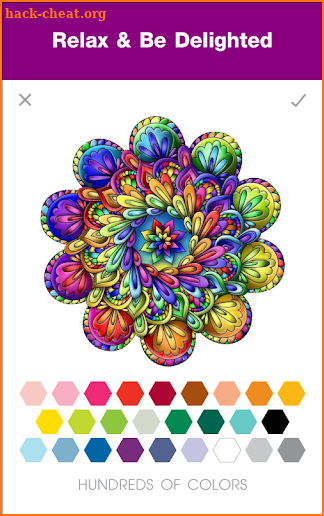 Adult Coloring Books  Color By Number screenshot