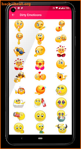 Adult Emoticons screenshot