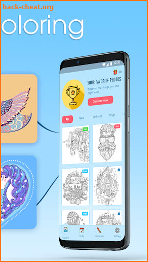 🌸Adults Coloring Books: Recolor App - Color Apps screenshot