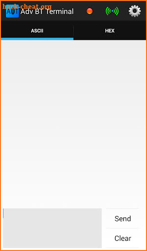 Advanced Bluetooth Terminal screenshot