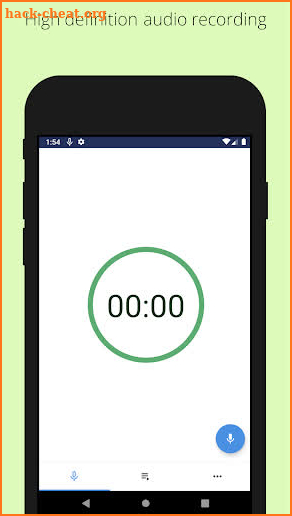 Advanced voice recorder Background voice recorder screenshot