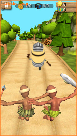 Adventure Banana 3D Rush screenshot