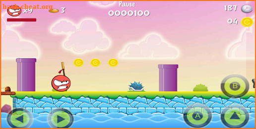 Adventures ball 4 : with new enemies screenshot