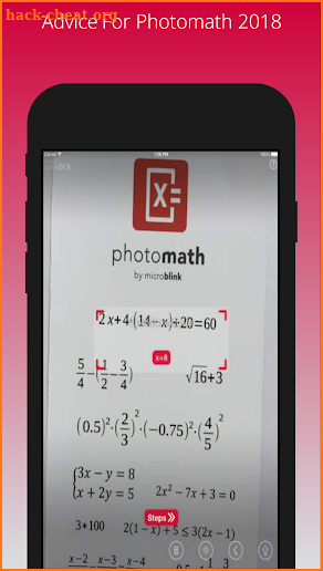 Advice For Photomath 2018 screenshot