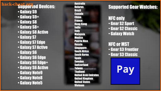 Advices for Samsung Pay screenshot