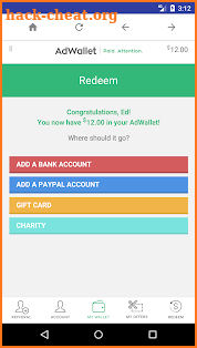 AdWallet screenshot