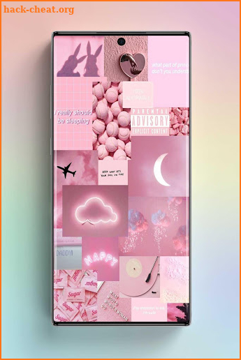 Aesthetic Collage Wallpaper screenshot