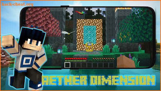 Aether Dimension Minecraft PE screenshot