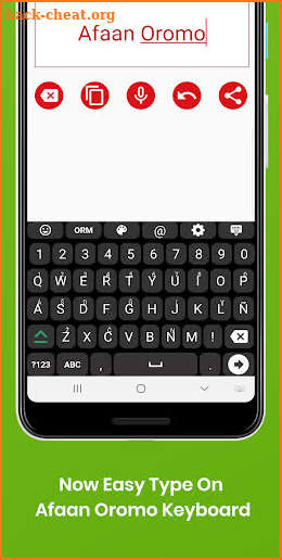 Afaan Oromoo English Keyboard 2020: Infra Keyboard screenshot