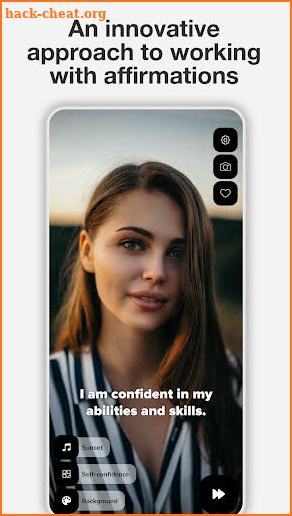 Affirmations mirror screenshot
