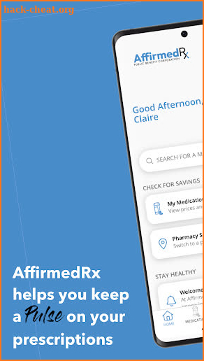 AffirmedRx Pulse screenshot