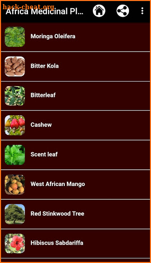 Africa Medicinal Plants screenshot