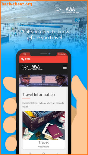 Africa World Airlines screenshot