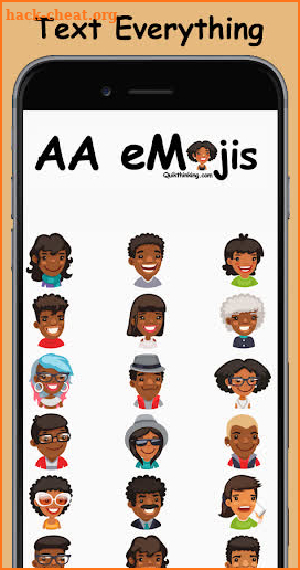 African American Emojis screenshot