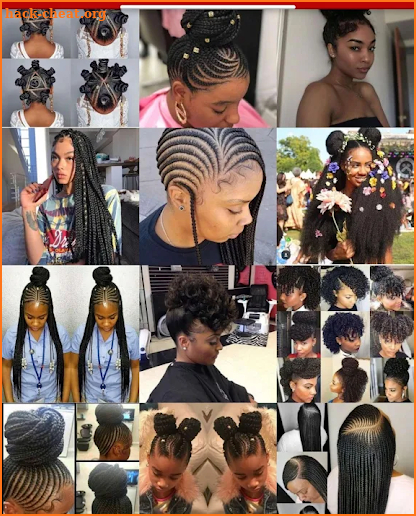 African braids styles screenshot