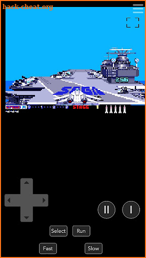 After Burner II PCE screenshot