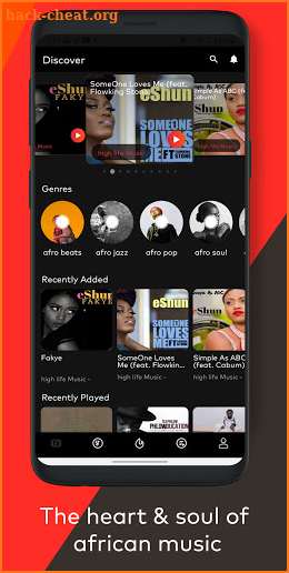 aftownmusic - Discover and Stream Music for Free screenshot