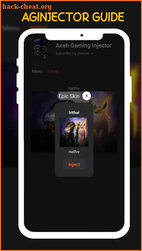 AG Injector Guide - Free Skin and Unlock screenshot