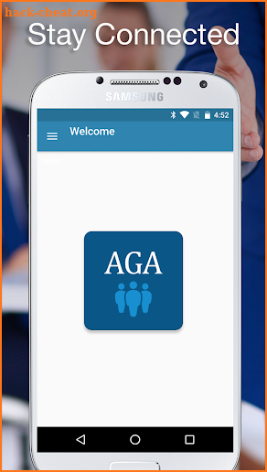 AGA Meetings screenshot