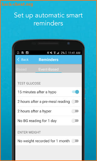 AgaMatrix Diabetes Manager screenshot