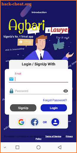 Agbari_lawyer screenshot