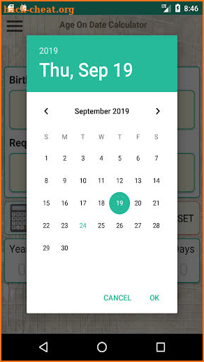 Age On Date Calculator App - (Years, Months, Days) screenshot