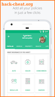 Agentero Insurance Manager screenshot