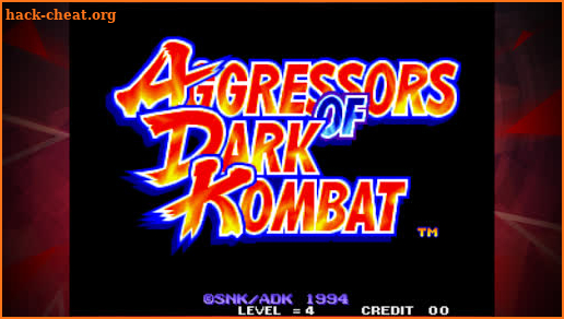 AGGRESSORS OF DARK KOMBAT screenshot