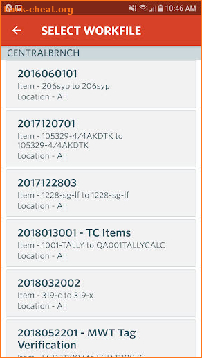 Agility Mobile Warehouse Tools screenshot