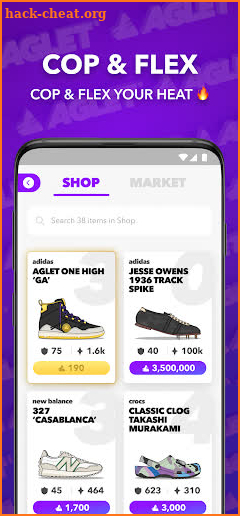 Aglet - the sneaker game screenshot