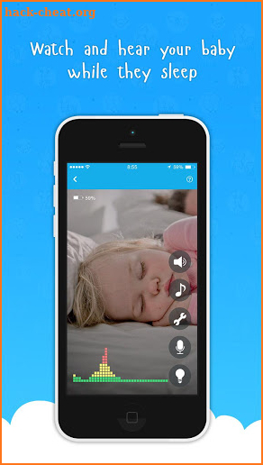 Ahgoo Baby Monitor - audio and video monitoring screenshot