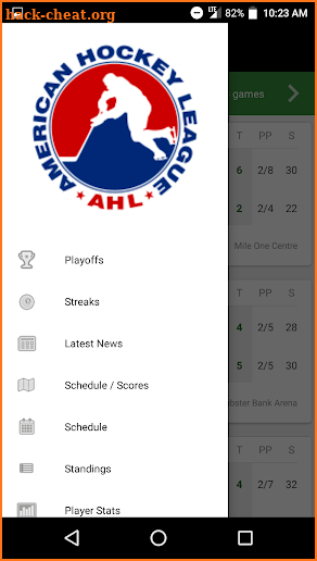 AHL screenshot