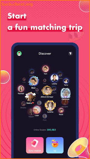 AhlaChat - Free Voice Chatroom screenshot