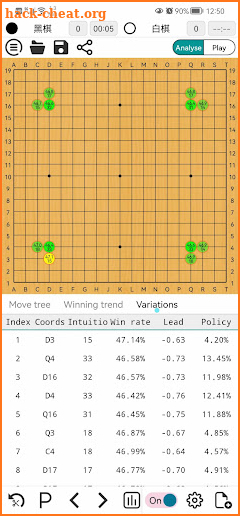 AhQ Go - Strongest Go Game AI screenshot